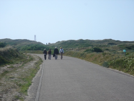 Wandelen in de duinen