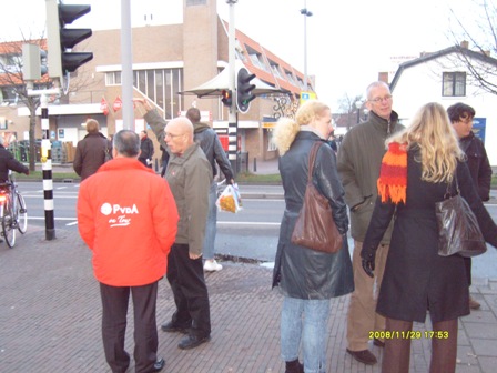 Op werkbezoek met de fractie in Uithoorn Op werkbezoek met de fractie in Uithoorn